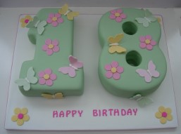 girls 18 birthday cake